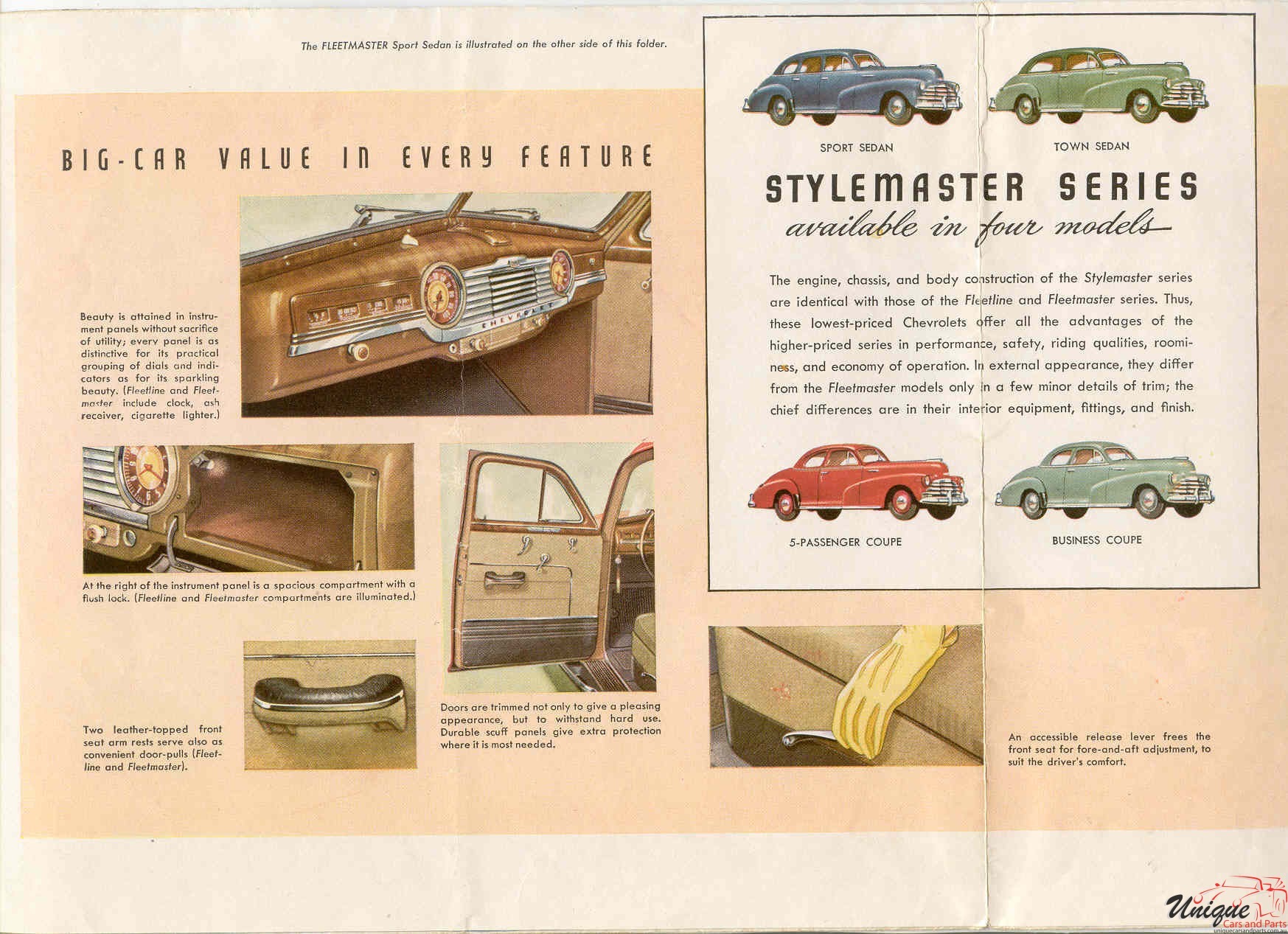 1947 Chevrolet Brochure Page 6